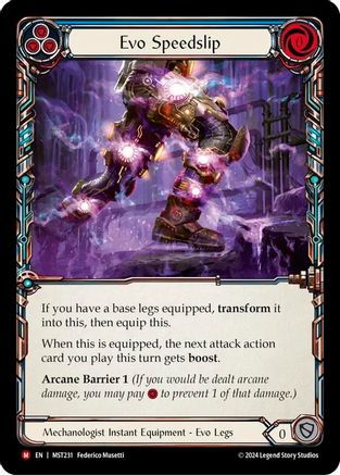 Evo Speedslip [MST231] (Part the Mistveil)  Cold Foil-1