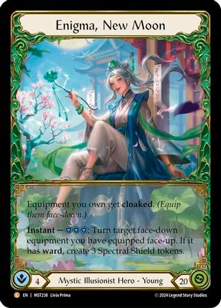 Enigma, New Moon [MST238] (Part the Mistveil)  Rainbow Foil-1
