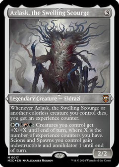 Azlask, the Swelling Scourge (Foil Etched) [Modern Horizons 3 Commander]-1