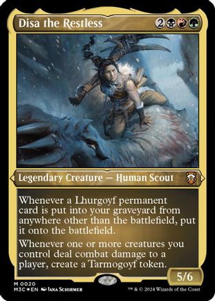 Disa the Restless (Foil Etched) [Modern Horizons 3 Commander]-1