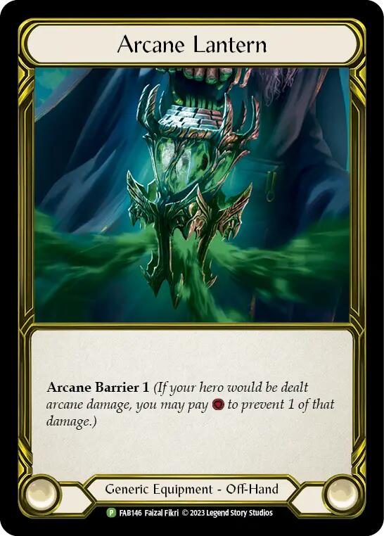 Arcane Lantern (Golden) [FAB146] (Promo)  Cold Foil-1