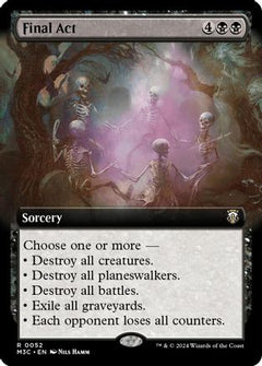 Final Act (Extended Art) (Ripple Foil) [Modern Horizons 3 Commander]-1