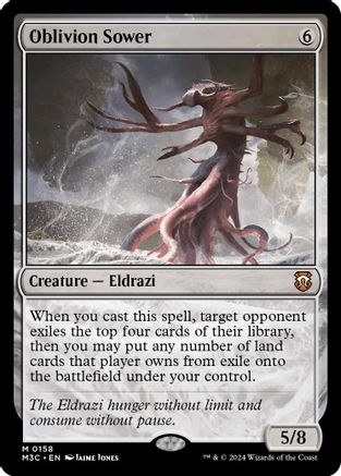 Oblivion Sower (Ripple Foil) [Modern Horizons 3 Commander]-1