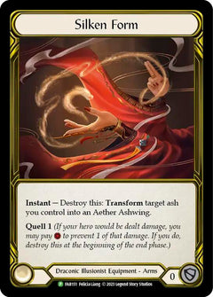 Silken Form (Golden) [FAB151] (Promo)  Cold Foil-1