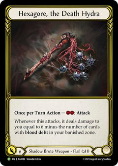 Hexagore, the Death Hydra (Golden) [FAB186] (Promo)  Cold Foil-1