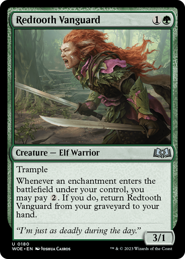 Redtooth Vanguard [Wilds of Eldraine]-1