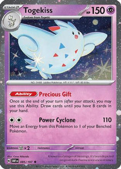 Togekiss (085/197) (Cosmos Holo) [Scarlet & Violet: Obsidian Flames]-1