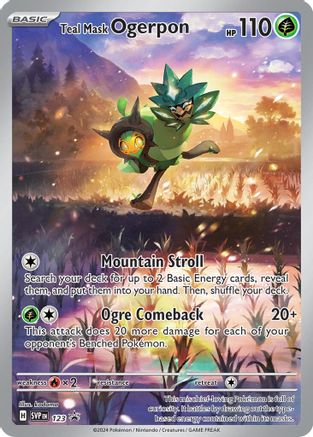 Teal Mask Ogerpon (123) [Scarlet & Violet: Black Star Promos]-1