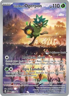 Teal Mask Ogerpon (123) (Pokemon Center Exclusive) [Scarlet & Violet: Black Star Promos]-1