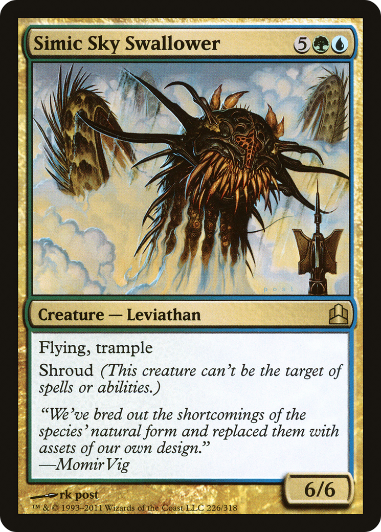 Simic Sky Swallower [Commander 2011]-1