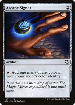 Arcane Signet [Dungeons & Dragons: Adventures in the Forgotten Realms Commander]-1