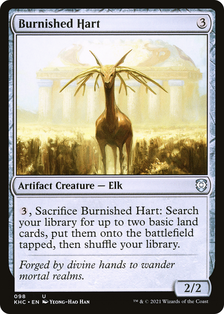 Burnished Hart [Kaldheim Commander]-1