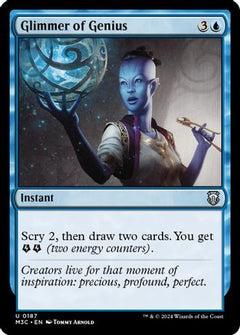 Glimmer of Genius (Ripple Foil) (M3C-187) - Modern Horizons 3 Commander Foil-1