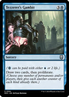Tezzeret's Gambit (Ripple Foil) [Modern Horizons 3 Commander]-1