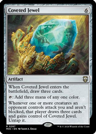 Coveted Jewel (Ripple Foil) (M3C-287) - Commander: Modern Horizons 3 Foil-1