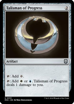 Talisman of Progress (Ripple Foil) [Modern Horizons 3 Commander]-1