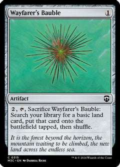 Wayfarer's Bauble (Ripple Foil) (M3C-315) - Modern Horizons 3 Commander Foil-1