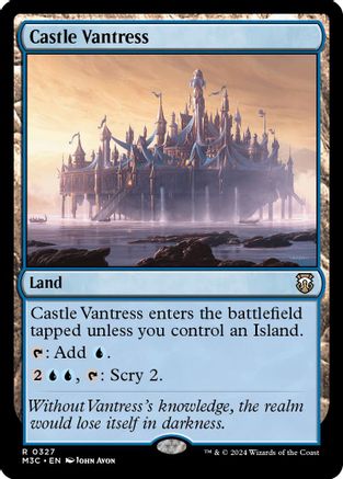 Castle Vantress (Ripple Foil) [Modern Horizons 3 Commander]-1