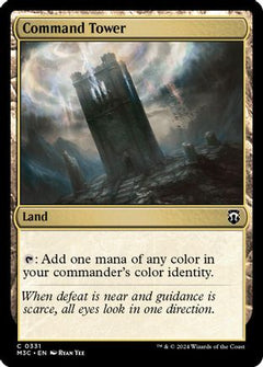 Command Tower (Ripple Foil) [Modern Horizons 3 Commander]-1