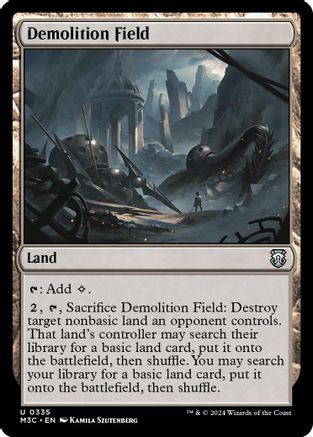 Demolition Field (Ripple Foil) [Modern Horizons 3 Commander]-1