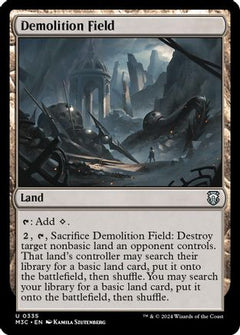 Demolition Field (Ripple Foil) [Modern Horizons 3 Commander]-1