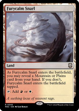 Furycalm Snarl (Ripple Foil) [Modern Horizons 3 Commander]-1