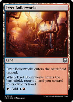Izzet Boilerworks (Ripple Foil) (M3C-350) - Modern Horizons 3 Commander Foil-1