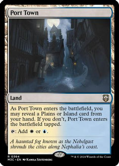 Port Town (Ripple Foil) [Modern Horizons 3 Commander]-1