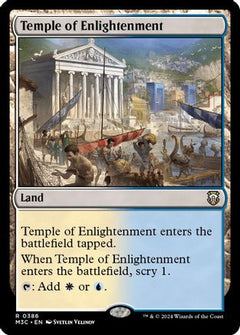 Temple of Enlightenment (Ripple Foil) [Modern Horizons 3 Commander]-1