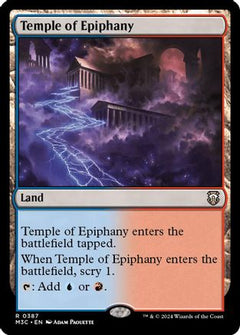 Temple of Epiphany (Ripple Foil) (M3C-387) - Modern Horizons 3 Commander Foil-1