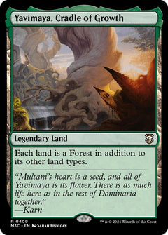 Yavimaya, Cradle of Growth [Modern Horizons 3 Commander]-1