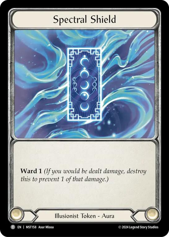 Beckoning Mistblade // Spectral Shield [MST003//MST158] (Part the Mistveil)-2