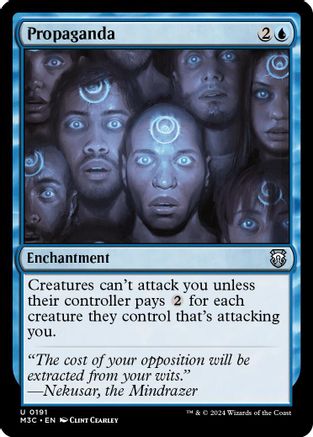 Propaganda (Ripple Foil) [Modern Horizons 3 Commander]-1