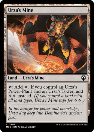 Urza's Mine (Ripple Foil) (M3C-401) - Modern Horizons 3 Commander Foil-1
