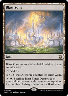 Blast Zone (Ripple Foil) (M3C-322) - Modern Horizons 3 Commander Foil-1