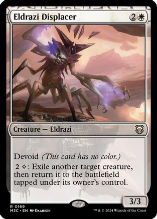 Eldrazi Displacer (Ripple Foil) (M3C-169) - Modern Horizons 3 Commander Foil-1