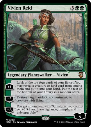 Vivien Reid (Ripple Foil) (M3C-252) - Modern Horizons 3 Commander Foil-1