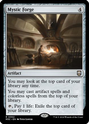 Mystic Forge (Ripple Foil) [Modern Horizons 3 Commander]-1