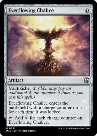 Everflowing Chalice (Ripple Foil) [Modern Horizons 3 Commander]-1