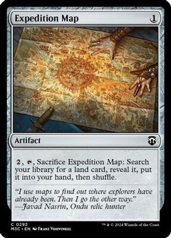 Expedition Map (Ripple Foil) [Modern Horizons 3 Commander]-1