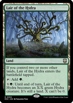 Lair of the Hydra (Ripple Foil) [Modern Horizons 3 Commander]-1