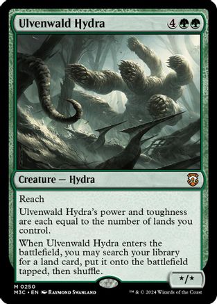 Ulvenwald Hydra (Ripple Foil) (M3C-250) - Modern Horizons 3 Commander Foil-1