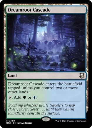 Dreamroot Cascade (Ripple Foil) (M3C-338) - Modern Horizons 3 Commander Foil-1