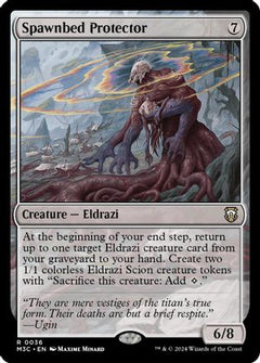 Spawnbed Protector (Ripple Foil) (M3C-036) - Modern Horizons 3 Commander Foil-1