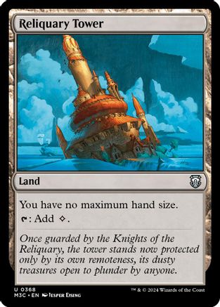 Reliquary Tower (Ripple Foil) [Modern Horizons 3 Commander]-1