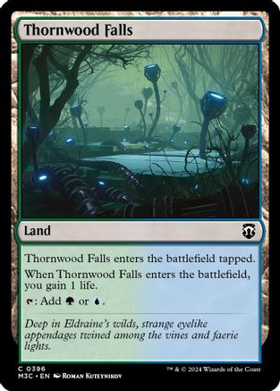 Thornwood Falls (Ripple Foil) (M3C-396) - Modern Horizons 3 Commander Foil-1