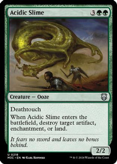 Acidic Slime (Ripple Foil) [Modern Horizons 3 Commander]-1