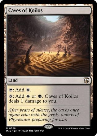 Caves of Koilos (Ripple Foil) [Modern Horizons 3 Commander]-1
