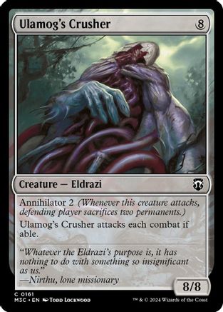 Ulamog's Crusher (Ripple Foil) (M3C-161) - Modern Horizons 3 Commander Foil-1