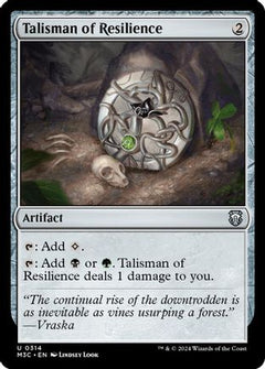 Talisman of Resilience (Ripple Foil) [Modern Horizons 3 Commander]-1